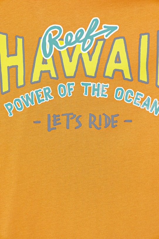 Băieți United Colors of Benetton tricou de bumbac pentru copii 3I1XC10P7.G.Seasonal portocaliu