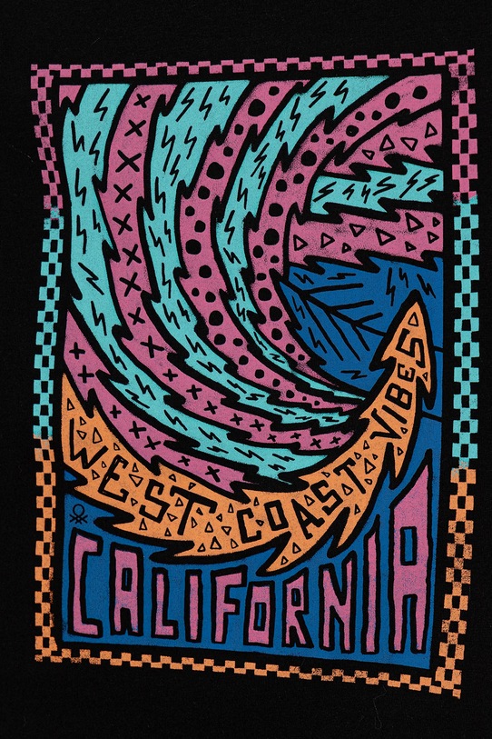 Αγορίστικα Παιδικό βαμβακερό μπλουζάκι United Colors of Benetton 3I1XC10P7.G.Seasonal μαύρο