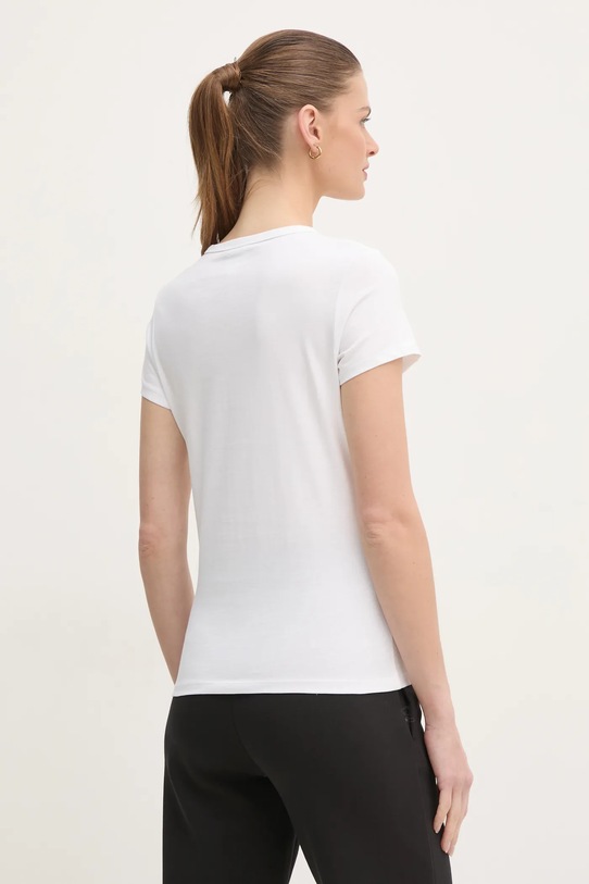 Pamučna majica Calvin Klein K20K207974 bijela SS25