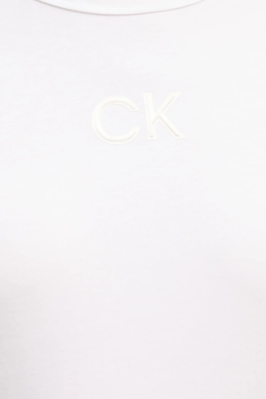 Pamučna majica Calvin Klein K20K207974 bijela