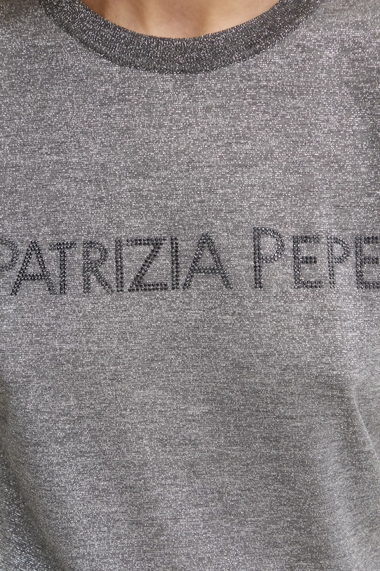 Tričko Patrizia Pepe 8K0278.K128 sivá