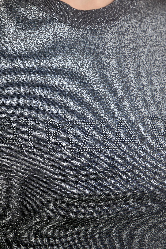 Tričko Patrizia Pepe 8K0278.K128 sivá