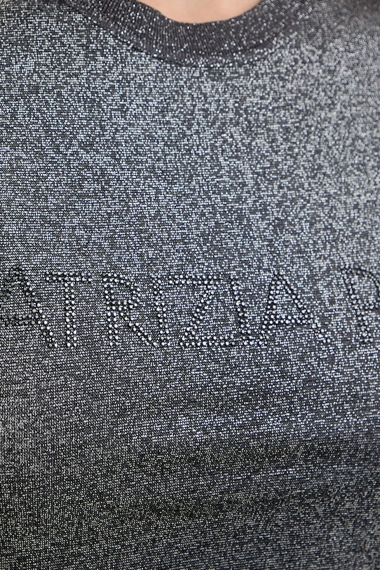 Tričko Patrizia Pepe 8K0278.K128 sivá