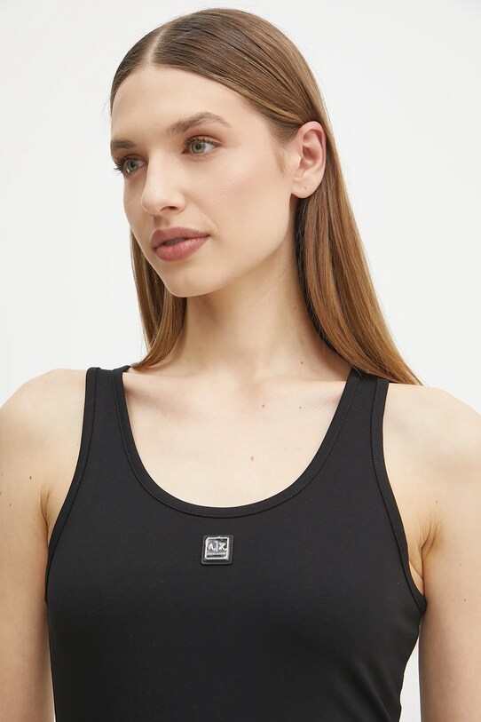 Armani Exchange top negru XW000090.AF10805