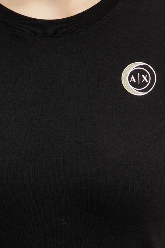 Armani Exchange tricou din bumbac XW000320.AF10356 negru