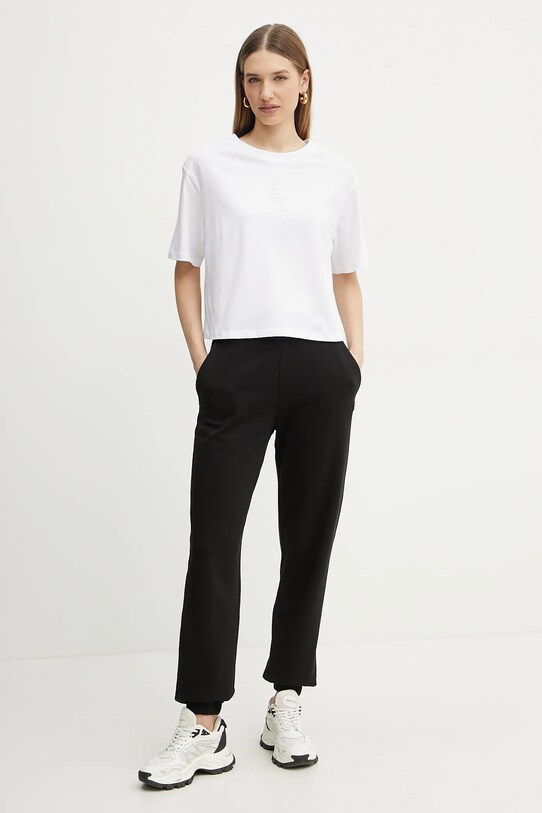 Armani Exchange pamut póló XW000102.AF10359 fehér SS25