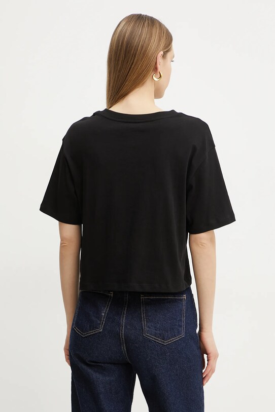 Oblečenie Bavlnené tričko Armani Exchange XW000102.AF10359 čierna