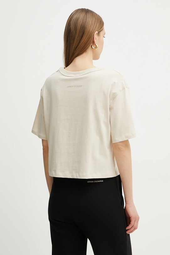 Abbigliamento Armani Exchange t-shirt in cotone XW000321.AF10356 beige