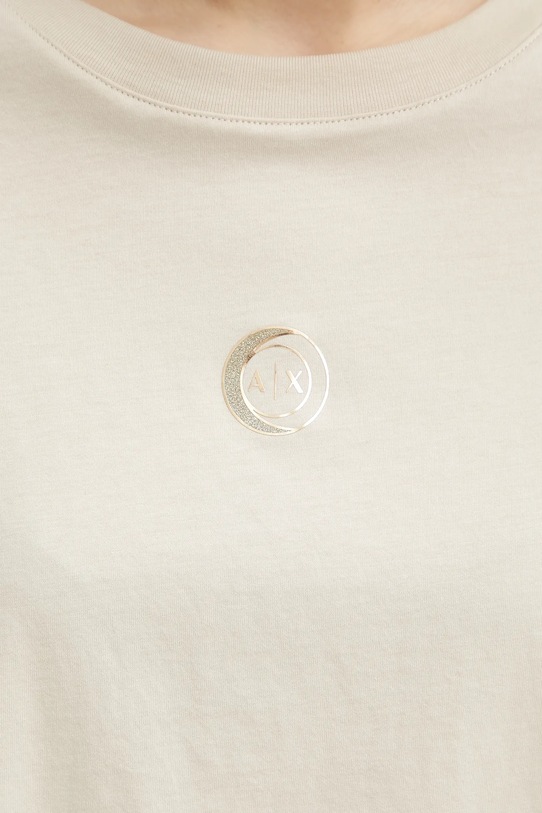 Armani Exchange t-shirt in cotone XW000321.AF10356 beige
