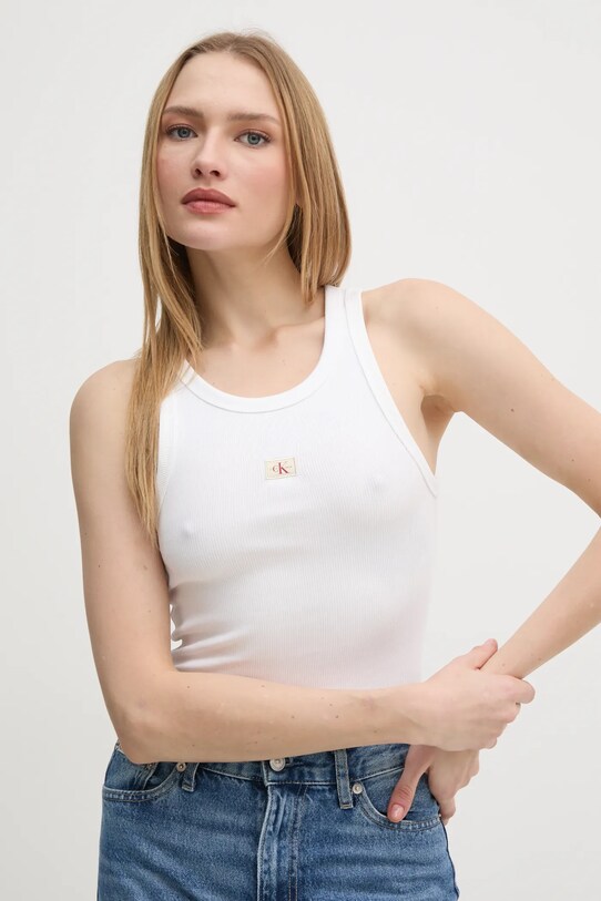 Топ Calvin Klein Jeans бежевый J20J224762