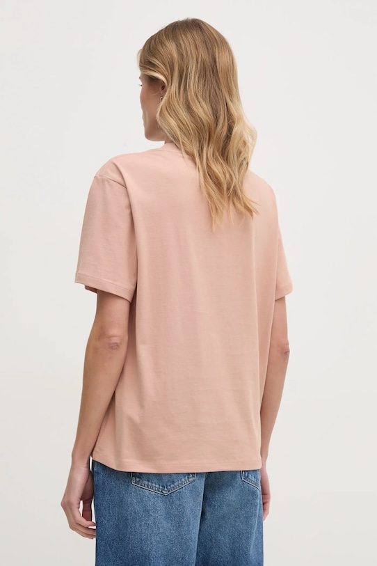 Дрехи Тениска Calvin Klein Jeans J20J224798 оранжев