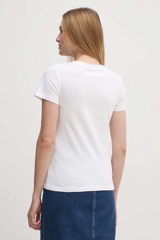 Одяг Бавовняна футболка Calvin Klein Jeans J20J224982 білий