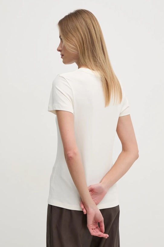 Одежда Хлопковая футболка Calvin Klein Jeans J20J224982 бежевый