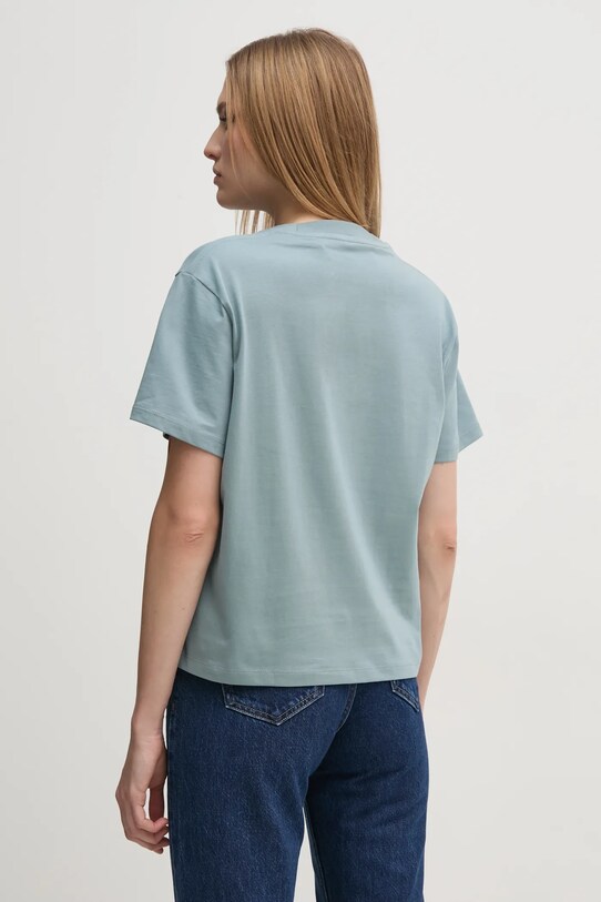 Одежда Хлопковая футболка Calvin Klein Jeans J20J224987 серый