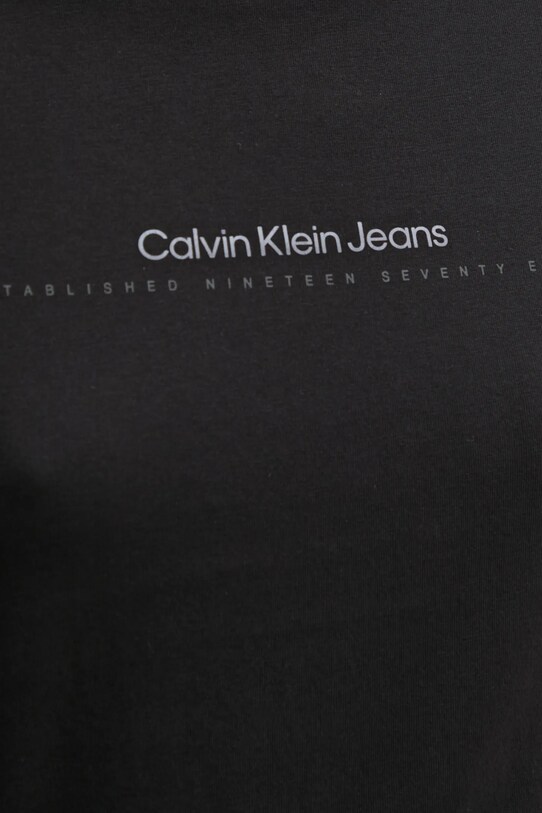 Бавовняна футболка Calvin Klein Jeans J20J224990 чорний