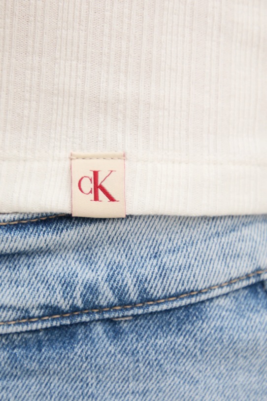 Calvin Klein Jeans tricou J20J225017 bej