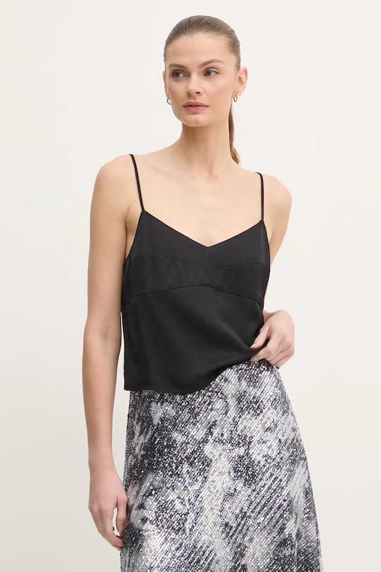 Calvin Klein Jeans top uni negru J20J225019