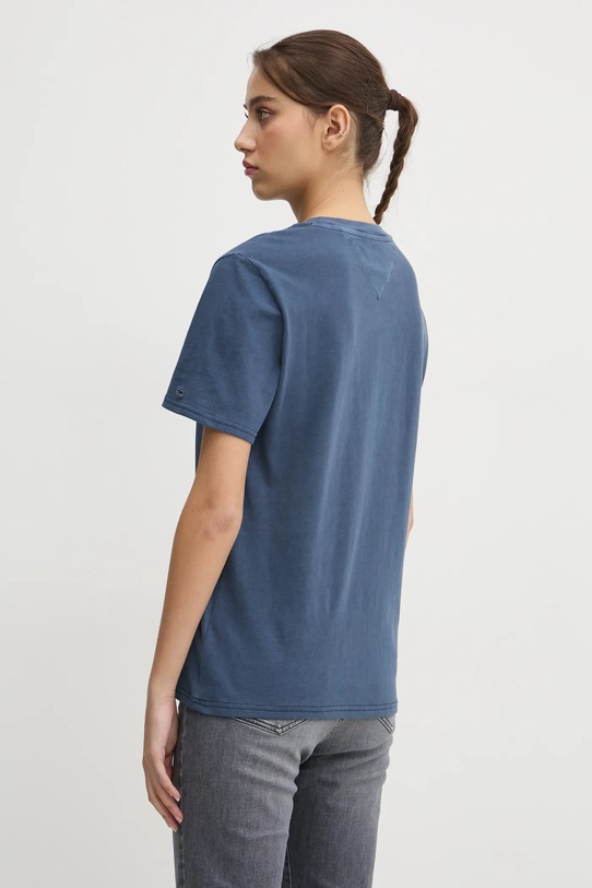 Îmbrăcăminte Tommy Jeans tricou DW0DW19444 albastru