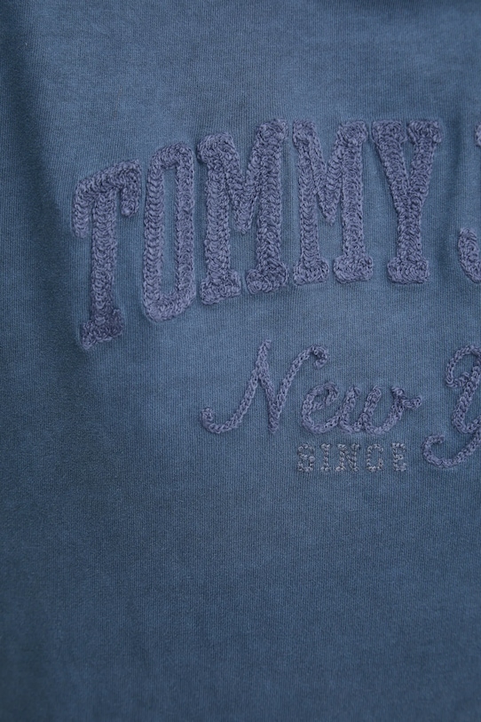 Tommy Jeans tricou DW0DW19444 albastru