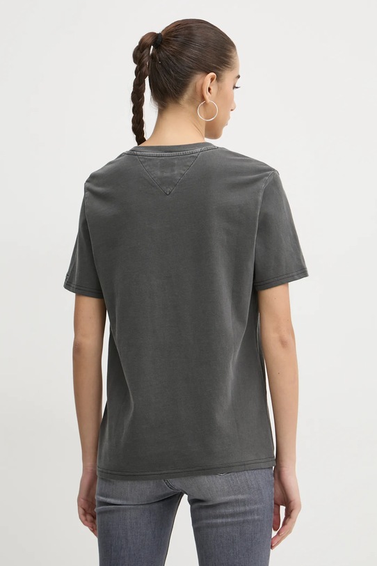 Îmbrăcăminte Tommy Jeans tricou DW0DW19444 gri