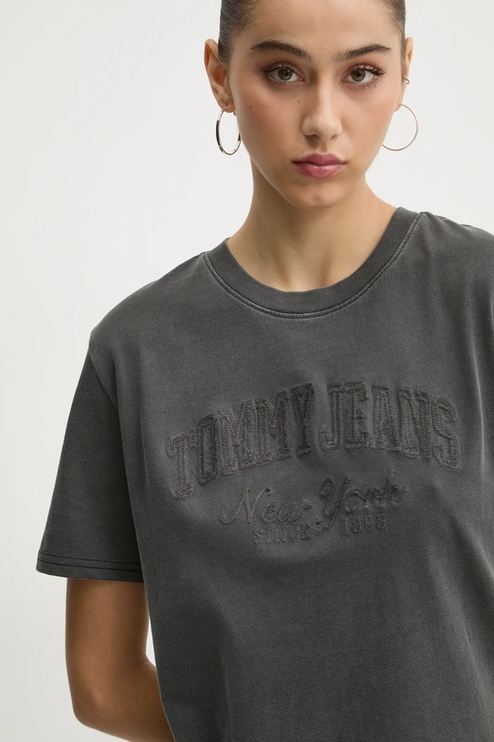 Футболка Tommy Jeans сірий DW0DW19444