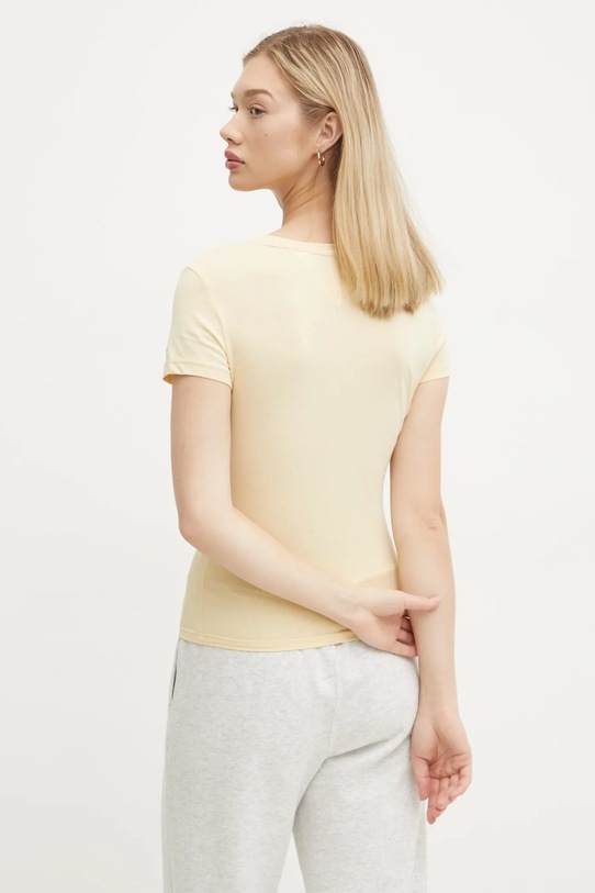 Odzież Tommy Jeans t-shirt bawełniany DW0DW19447 żółty