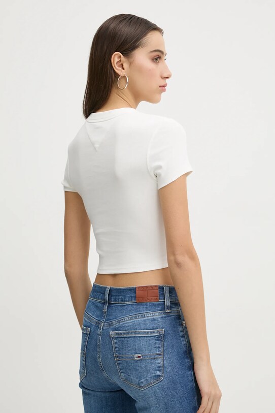 Одяг Футболка Tommy Jeans DW0DW19458 білий