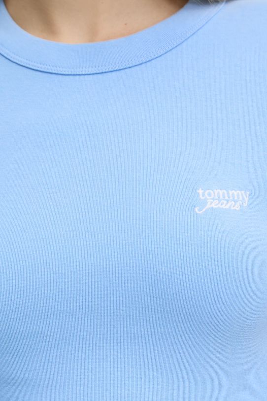 Tričko Tommy Jeans DW0DW19458 modrá