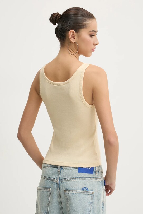 Îmbrăcăminte Tommy Jeans top DW0DW19492 galben