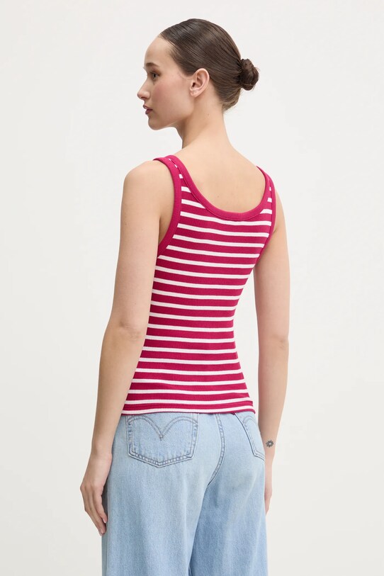 Oblečenie Top Tommy Jeans DW0DW19492 ružová