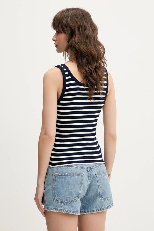 Top Tommy Jeans DW0DW19492 σκούρο μπλε SS25