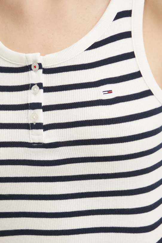 Топ Tommy Jeans DW0DW19492 тъмносин