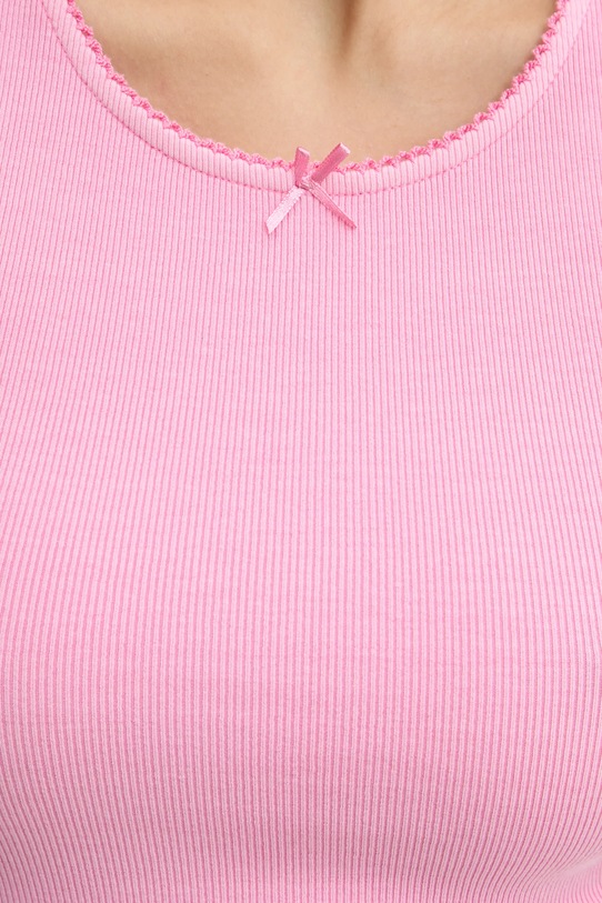 Tommy Jeans t-shirt DW0DW19504 różowy