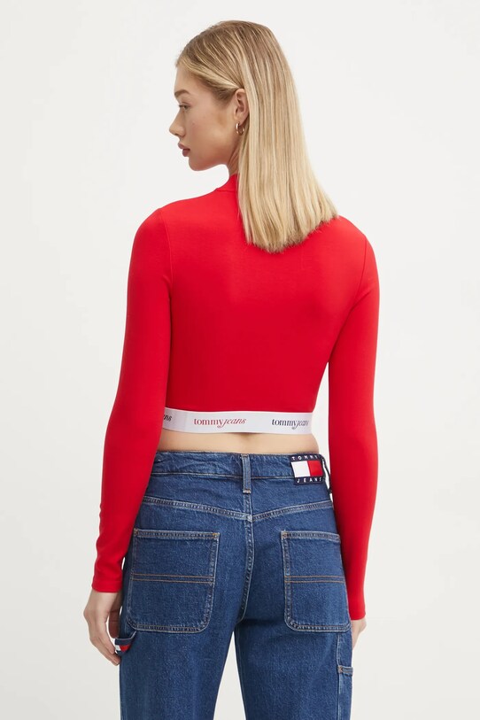 Одяг Лонгслів Tommy Jeans DW0DW19510 червоний