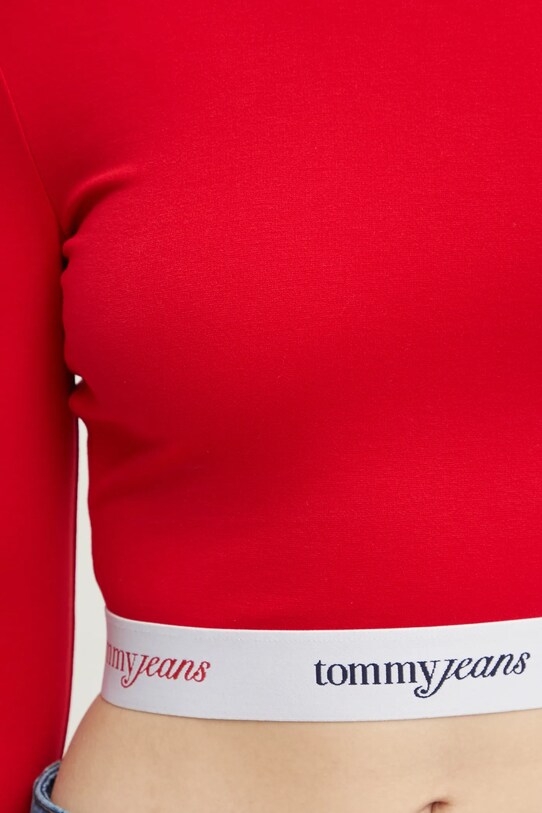Лонгслів Tommy Jeans DW0DW19510 червоний