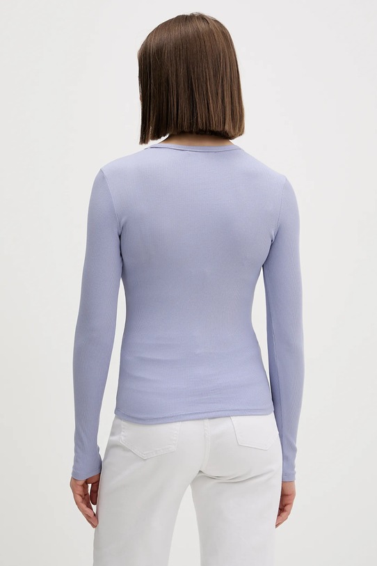 Odzież Tommy Jeans longsleeve DW0DW20178 niebieski