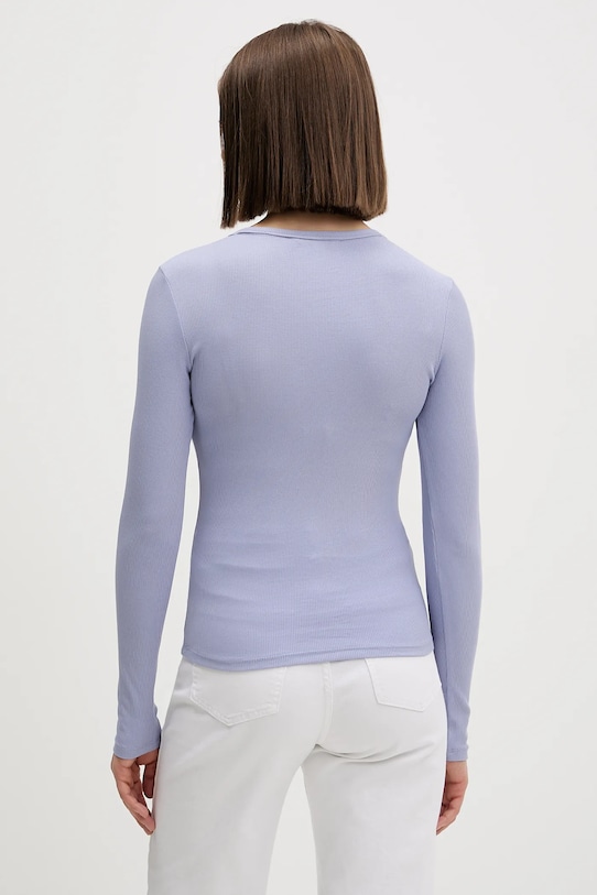 Odzież Tommy Jeans longsleeve DW0DW20178 niebieski