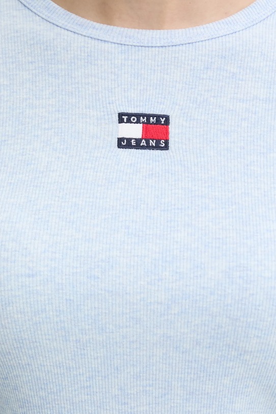 Tommy Jeans longsleeve DW0DW20178 niebieski