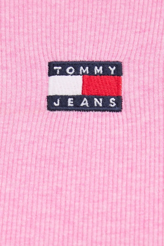 Лонгслів Tommy Jeans DW0DW20178 рожевий