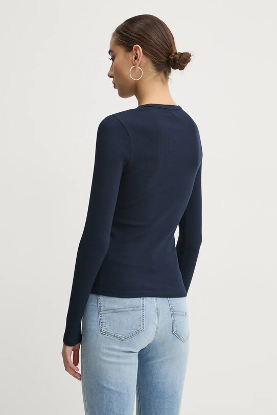 Îmbrăcăminte Tommy Jeans longsleeve DW0DW20178 bleumarin