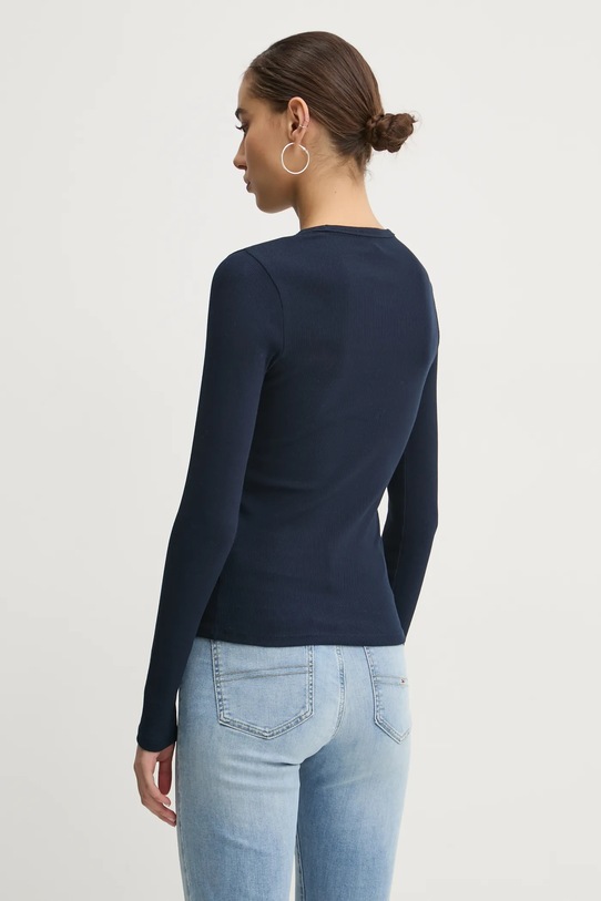 Îmbrăcăminte Tommy Jeans longsleeve DW0DW20178 bleumarin