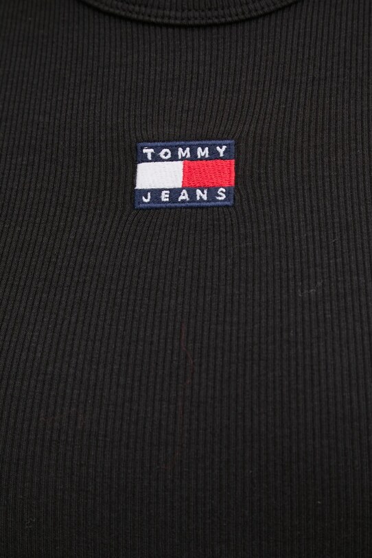 Лонгслів Tommy Jeans DW0DW20178 чорний