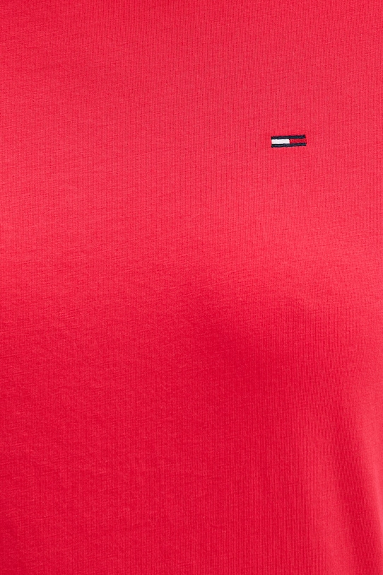 Tommy Jeans basic tričko dámské bavlněné DW0DW20459 červená