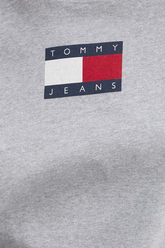 Tommy Jeans pamut póló DW0DW20461 szürke