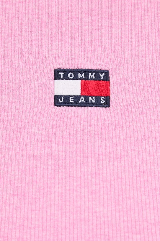 Tričko Tommy Jeans DW0DW20463 ružová