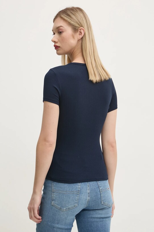 Ruházat Tommy Jeans t-shirt DW0DW20463 sötétkék