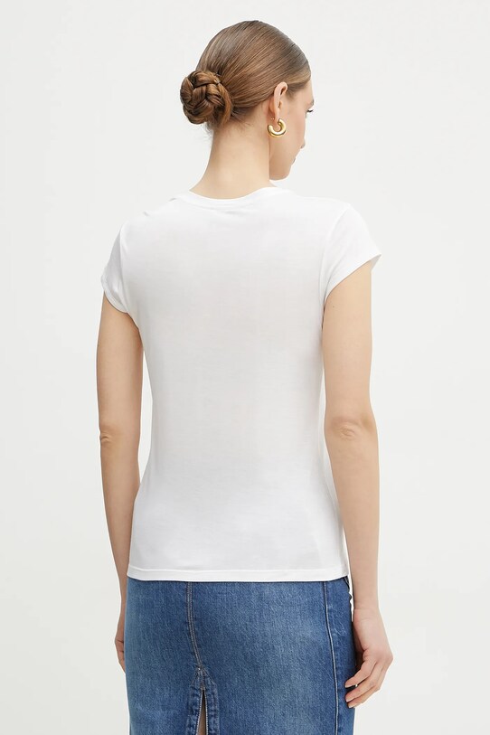 Îmbrăcăminte Elisabetta Franchi tricou MA00451E2 alb