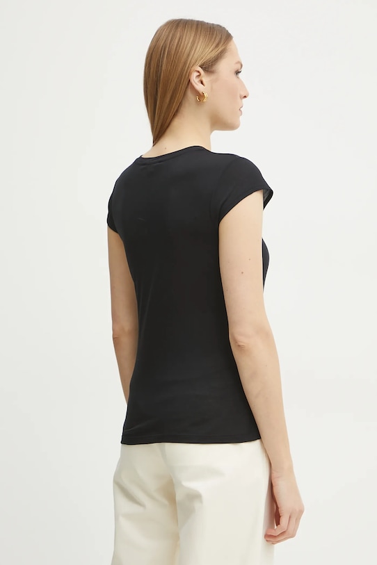 Îmbrăcăminte Elisabetta Franchi tricou MA00451E2 negru