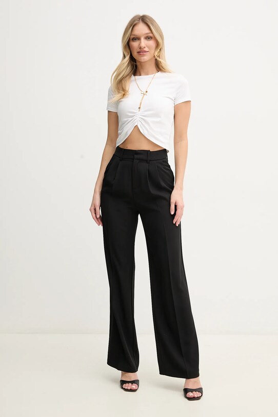 Elisabetta Franchi tricou din bumbac MA00651E2 alb SS25