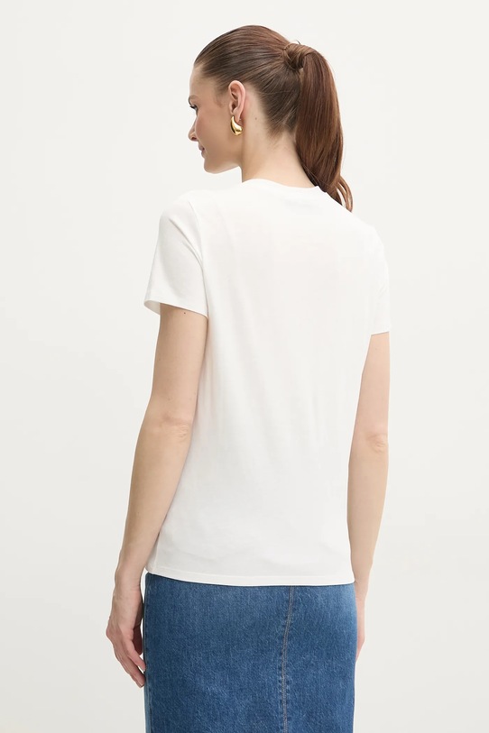 Îmbrăcăminte Elisabetta Franchi tricou din bumbac MA03351E2 alb